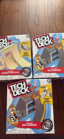 Lot Of Tech Deck Skate Parks