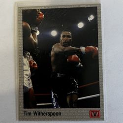 Tim Witherspoon Boxing Card
