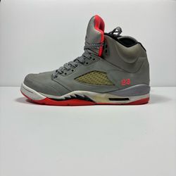 Nike Air Jordan 5 Retro V Hot Lava Cool Grey Black Size 7Y 440892-018 Shoe