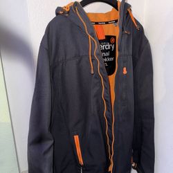 SUPERDRY Warm Windbreaker Waterproof LARGE 