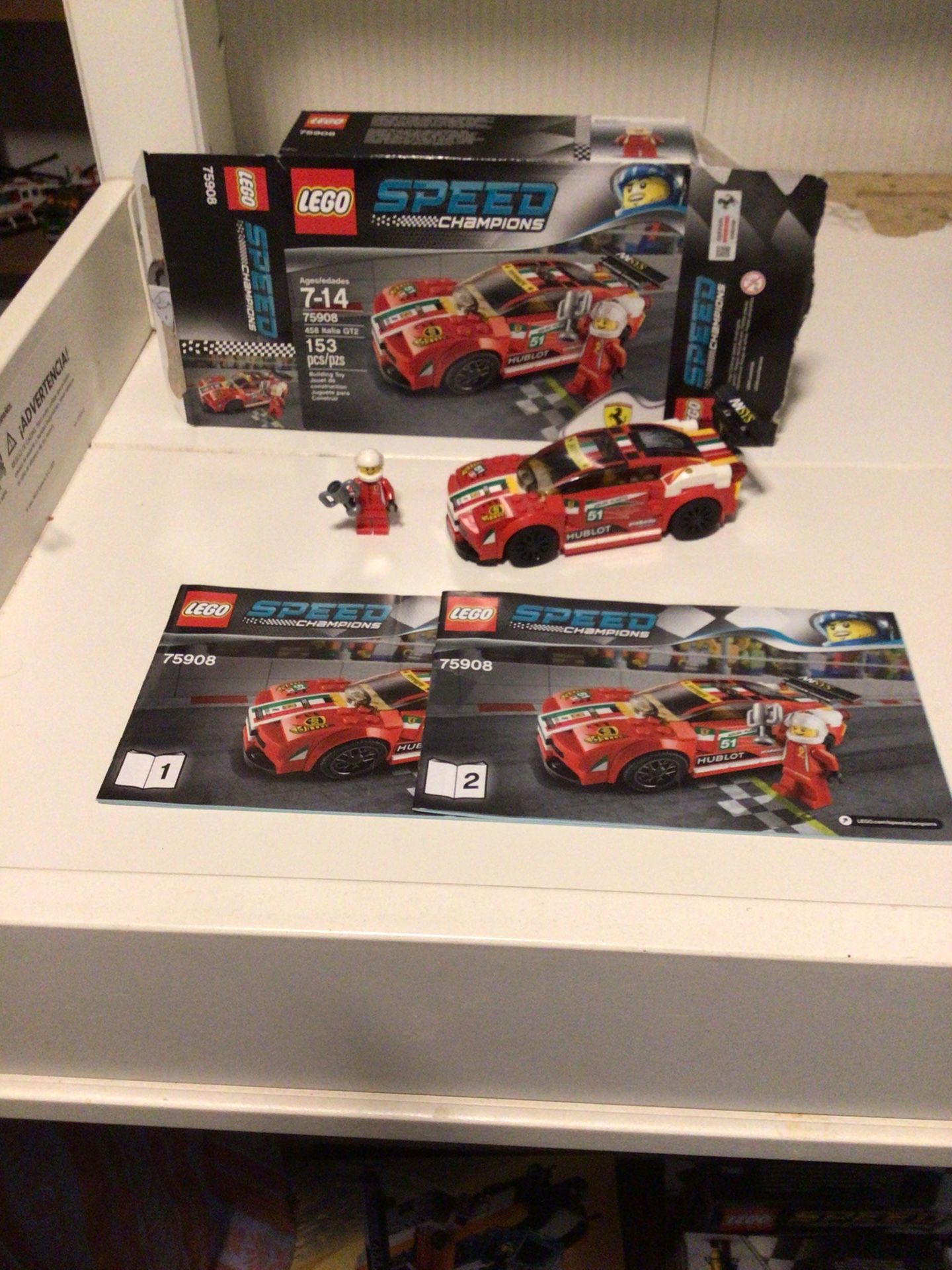 Lego Speed Italian Race Car Set