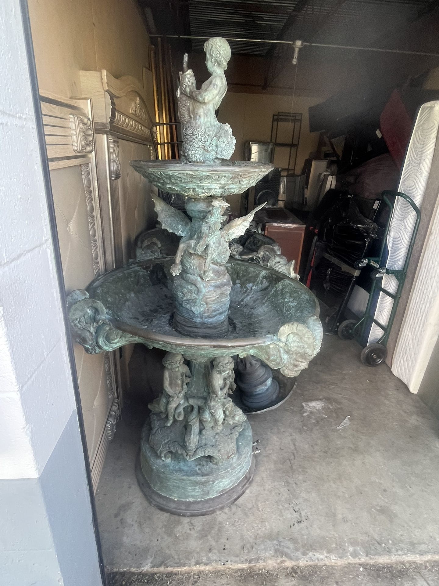 Antique Brass  Fountain