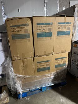 Rigid Media Cooler Pads 40x28x8