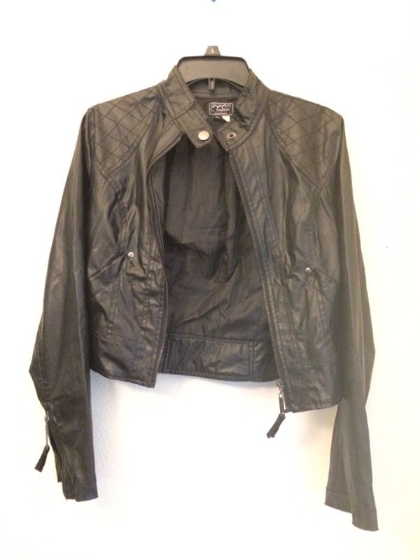 Leather style jacket