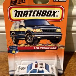 Matchbox LTD Police Car Sheriff S-27
