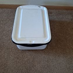 Enamelware Refrigerator Storage Box