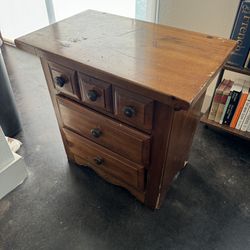 Small Dresser H. 24” W. 16. “ L. 26”