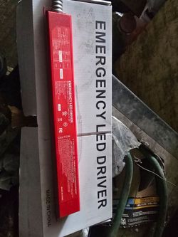 Emergency led driver
