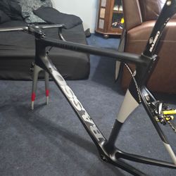 2017 Basso Diamante SV Carbon Frameset - 56cm - Direct Mount Rim Brake