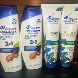 Head And Shoulders Shampoo And Conditioner Bundle- All For $4 Each- Cross Streets Ray And Higley 