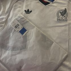 New Authentic Team Mexico Jerseys Size M,L ,XL 2x Available 