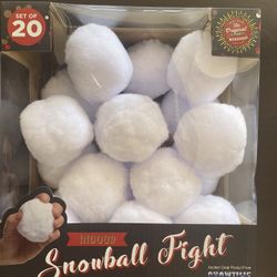 Indoor, Snowball Fight Kit