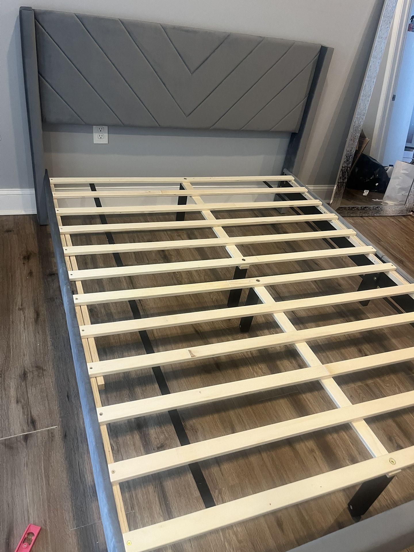 Grey Bed Frame