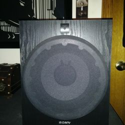 Sony 2500 watt best sale subwoofer