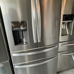 Whirlpool Refrigerator Stainless Steel 4 Door