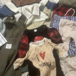Medium Maternity Clothes And Baby Boy 3 Month Lot