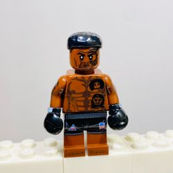Mike Tyson Boxing Champion Iron Mike Boxer Minifigure LEGO Compatible