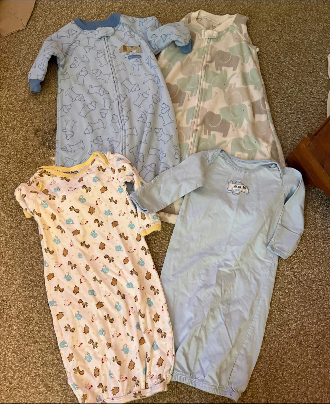 Baby Sleep Sacks (4 total)