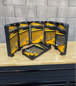 DEWALT DWMT72166 Combination Wrench Set, 10-Piece, Steel, Polished ($30 Each)