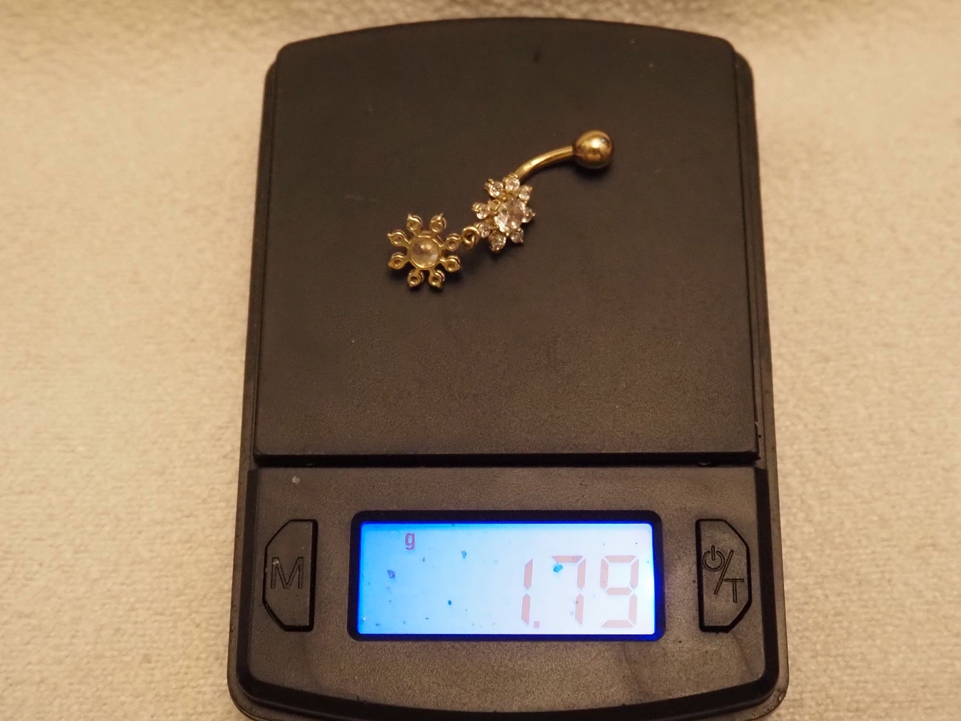 👇Read Description Below👇yes Still Available👌14k Yellow Gold Piercing 👌👌