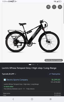 LECTRIC XPress High-Step 500 w- Road Electric Road eBike