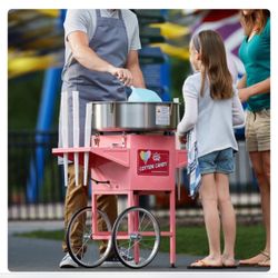 Carnival King Cotton Candy Cart Machine 