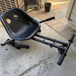 Hoover board go cart attachment