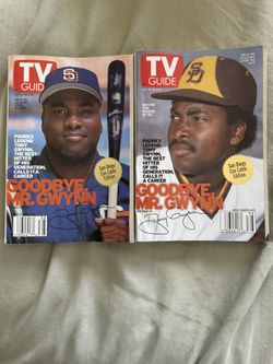 Tony Gwynn TV Guides 2001