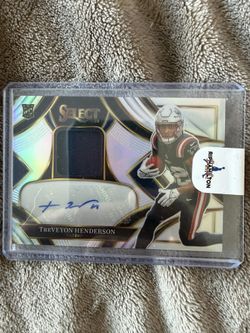 2025 Select Football TreVeyon Henderson RPA!!