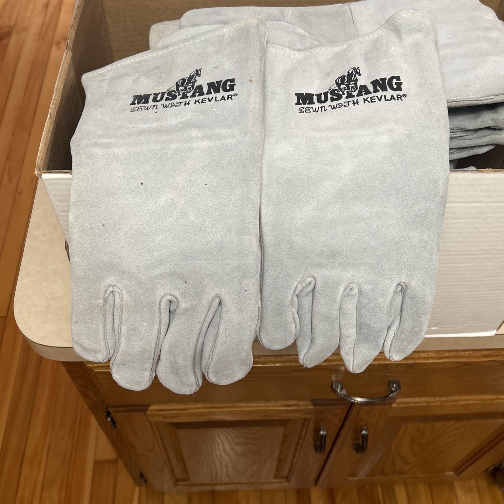 Leather Work Gloves