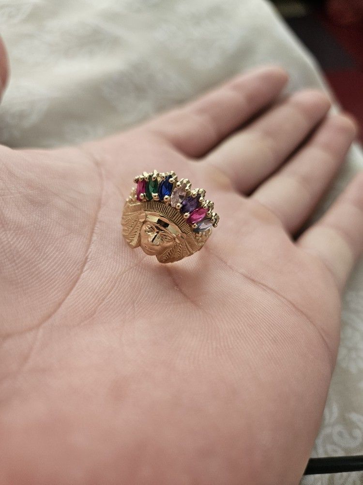 Gold Pinky Ring