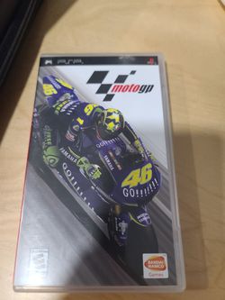 Playstation psp game motoGP