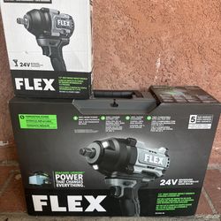 Flex Mid Torque and High Torque Impact Wrench