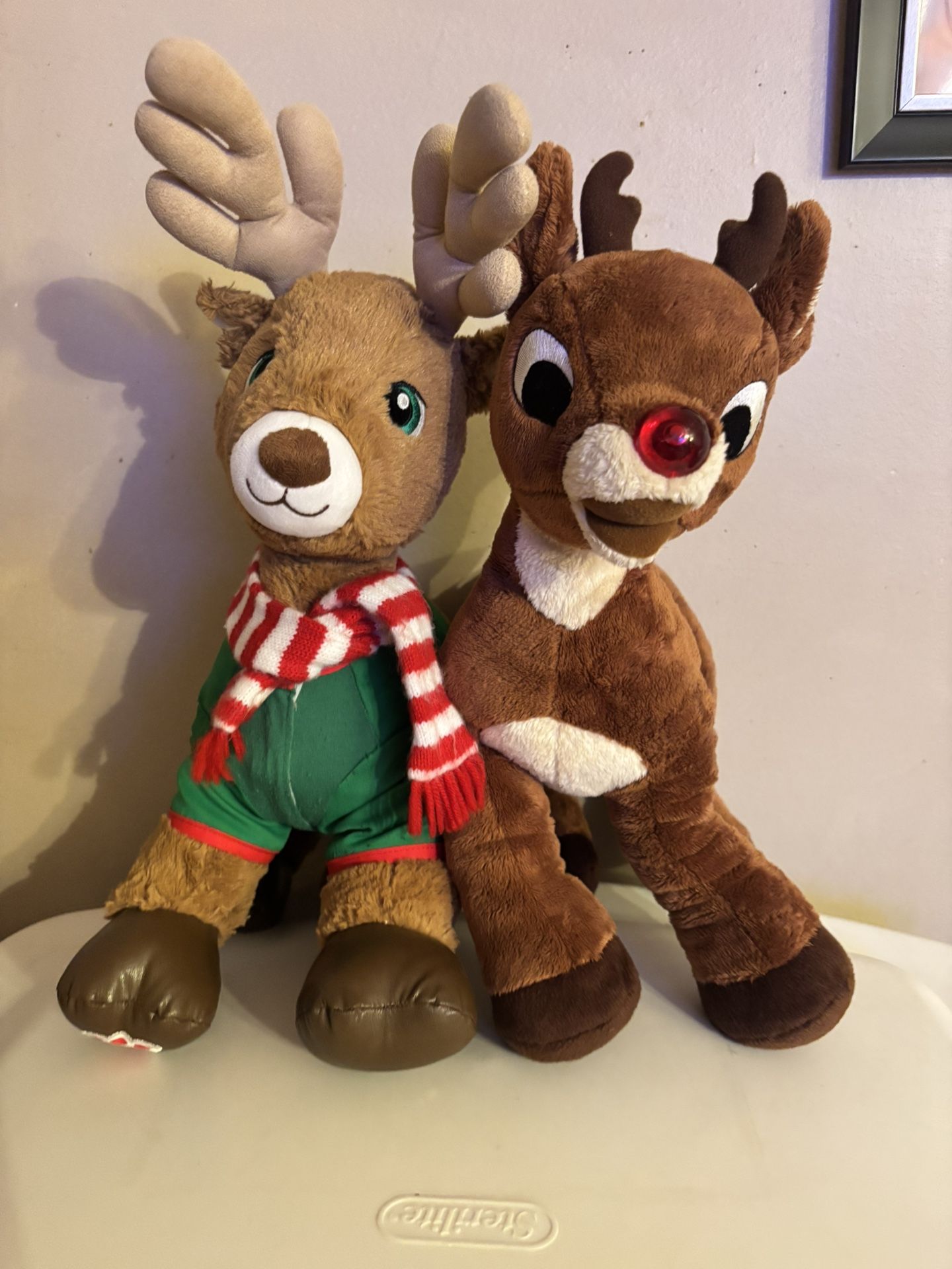 Build A Bear Rudolph and Reindeer