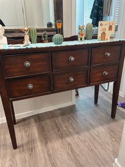 Buffet table has defects not major