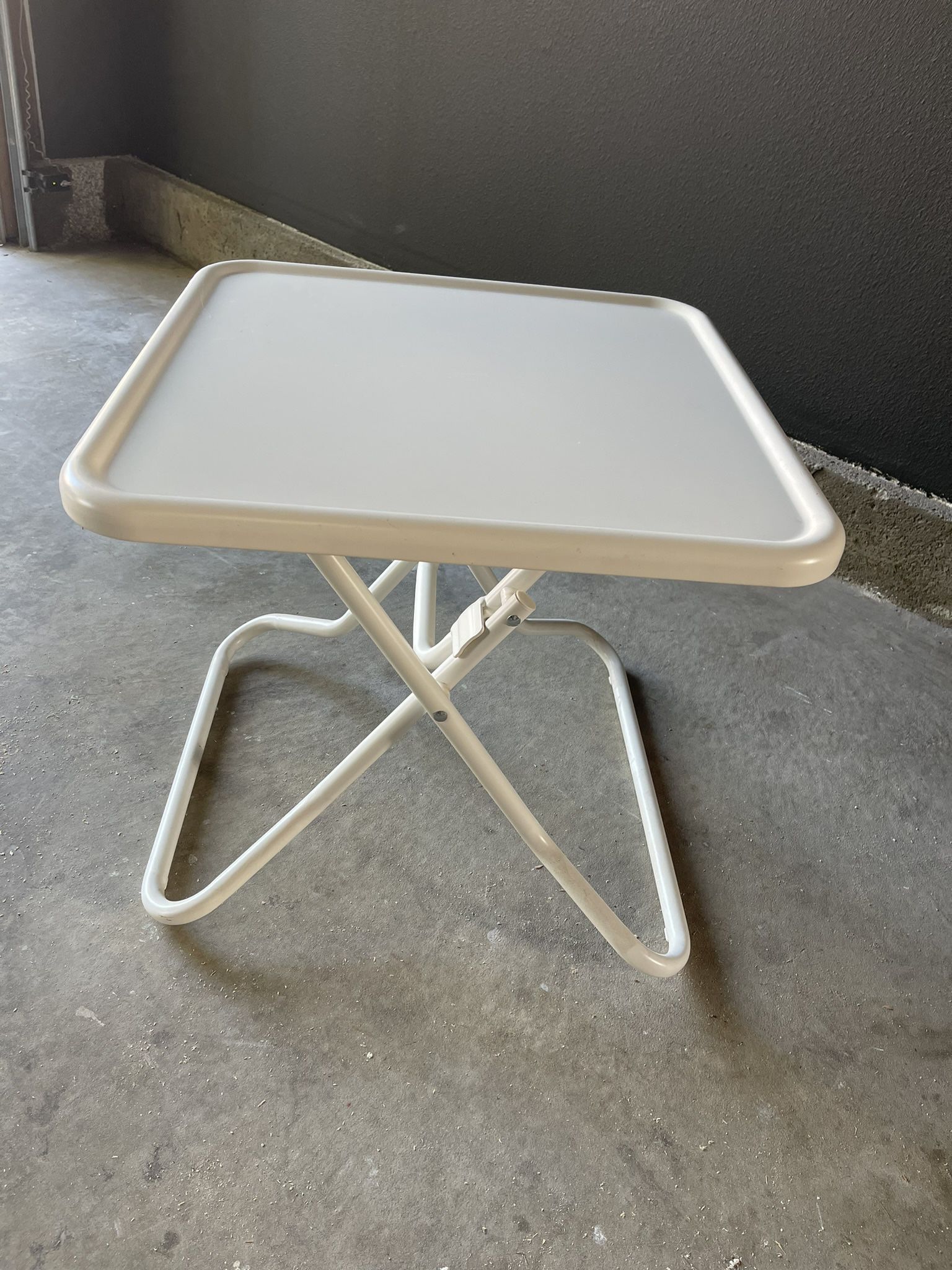 IKEA Foldable Square Table- White