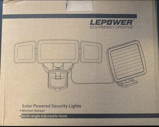 Solar Powered Security Lights