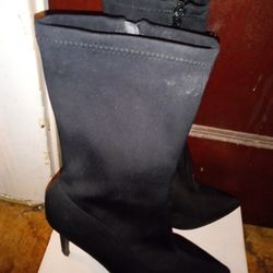 Black Boots She 9