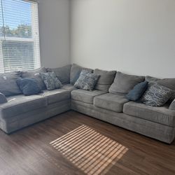 Gray Sectional Couch