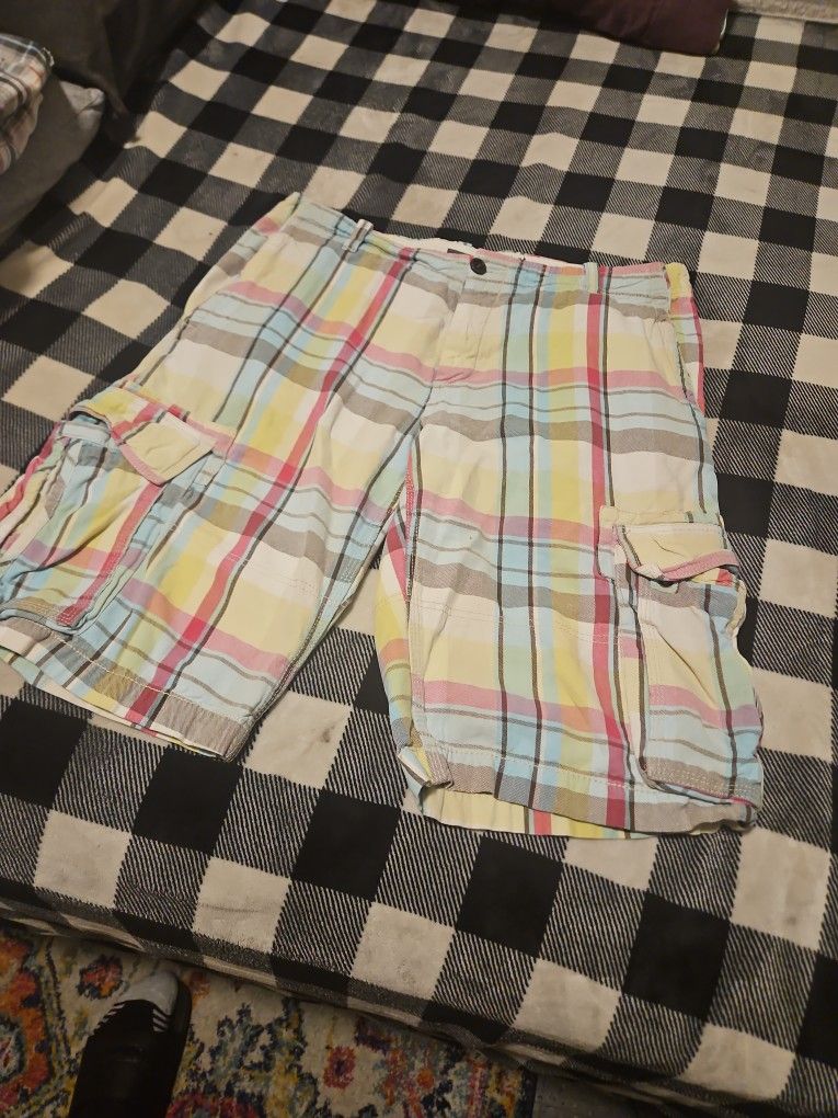 H&M Mens 34 Cargo Shorts