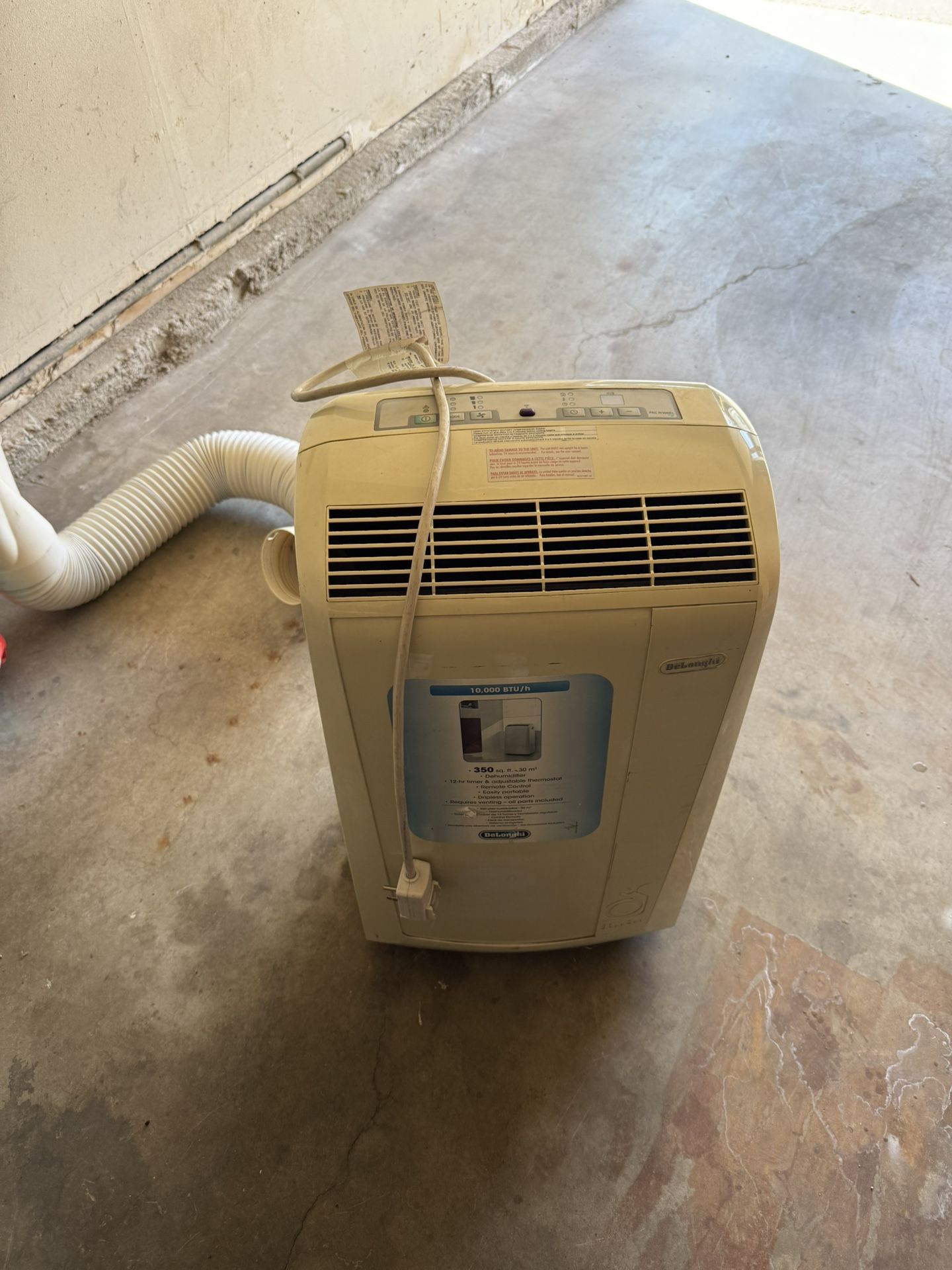 delonghi portable air conditioner