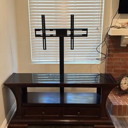 TV stand with mount 
