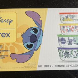 Disney Stitch Pyrex Bowls 