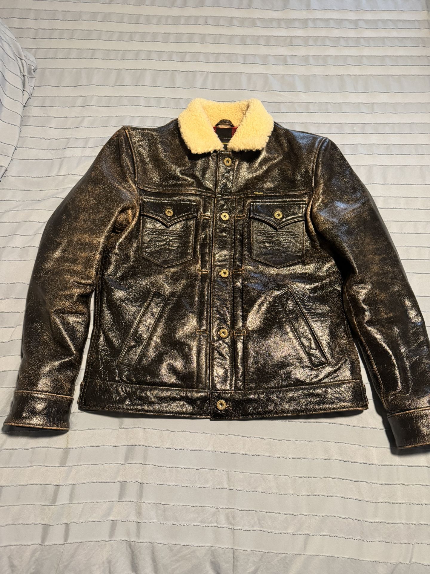 Leather jacket