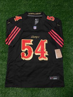 San Francisco 49ers Fred Warner Rivalries Collection Jersey Men’s Medium