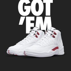 Metallic Red Jordan 12 