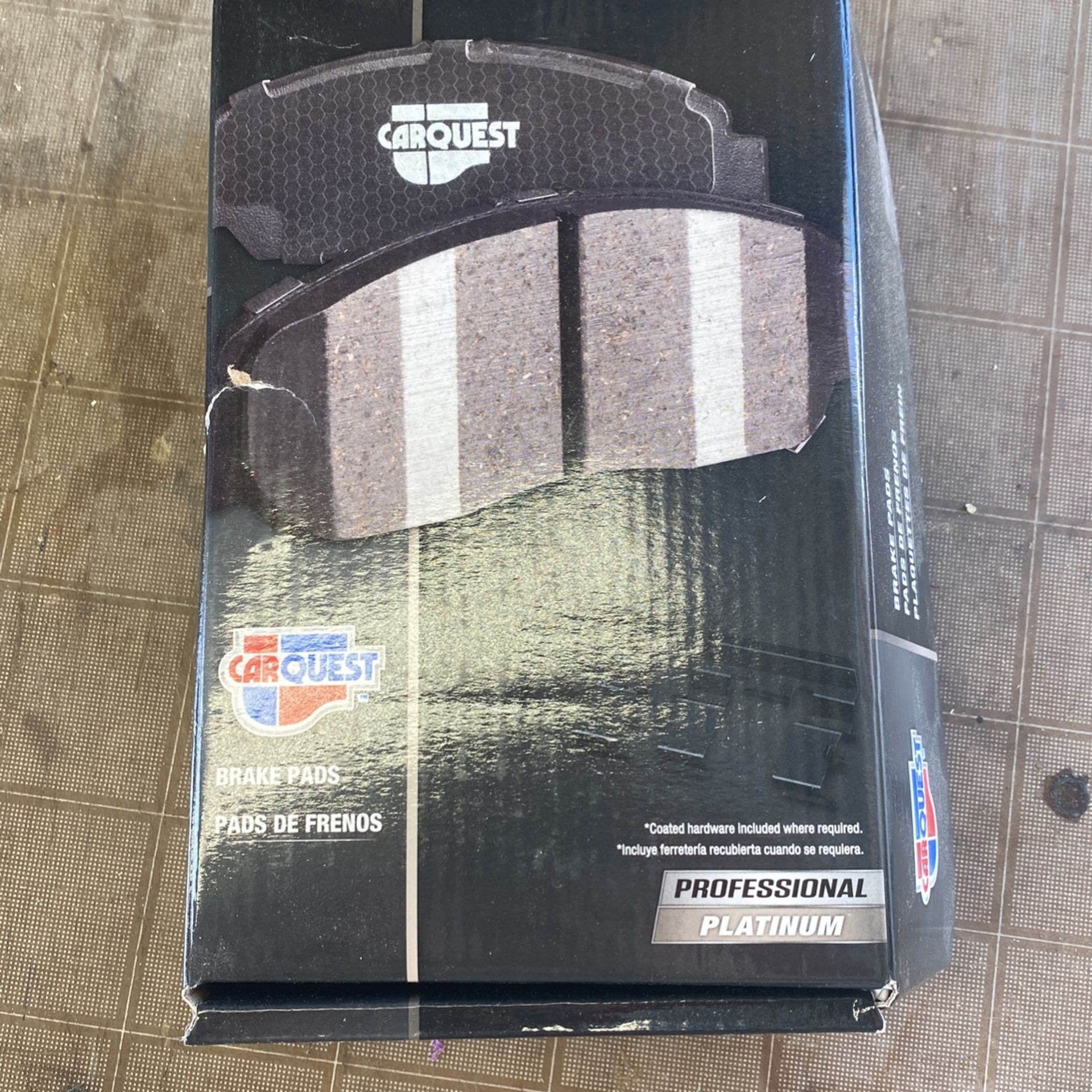 Car Quest Professional Platinum Ceramic Break Pads - Rear (set Of 4)