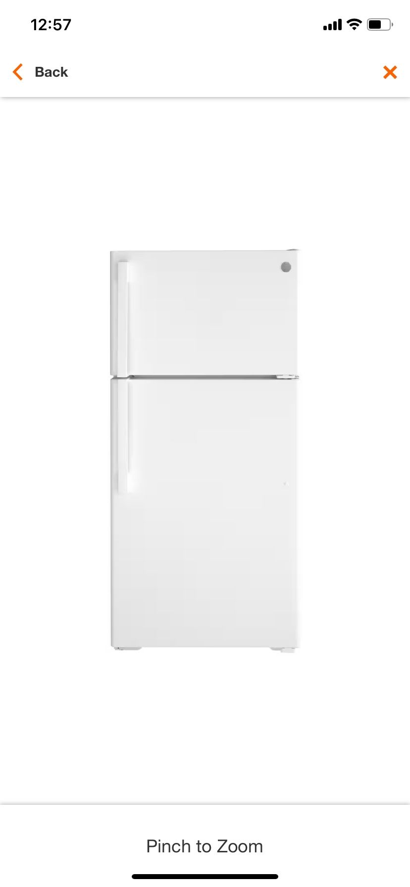 White Fridge Freezer