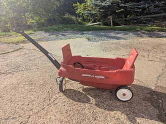 Radio flyer 2 seat wagon