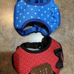 Small dog harness with bow tie. Puppy. Price for each 